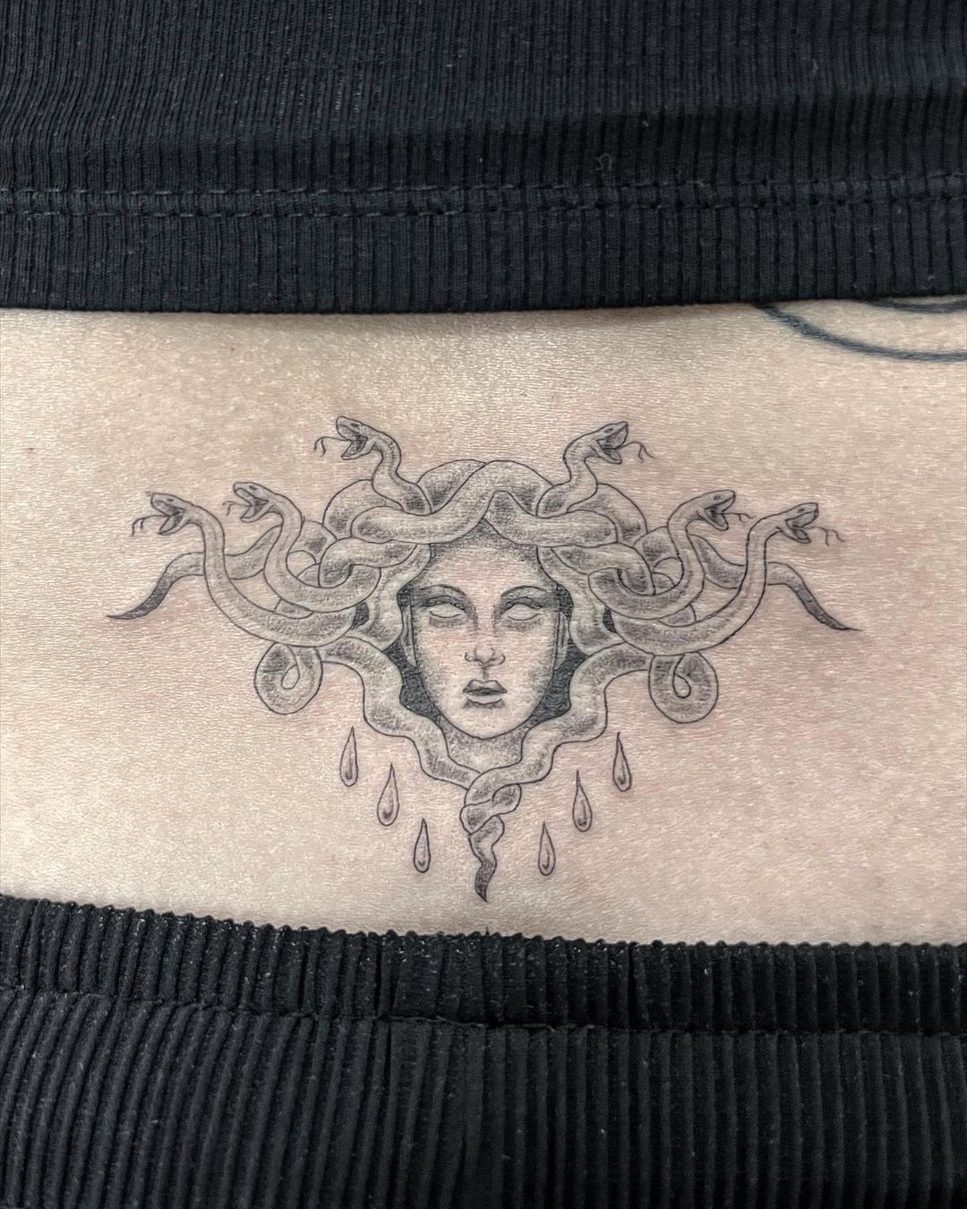 Medusa Gorgon Tattoo' Organic Wee Pouch | Spreadshirt