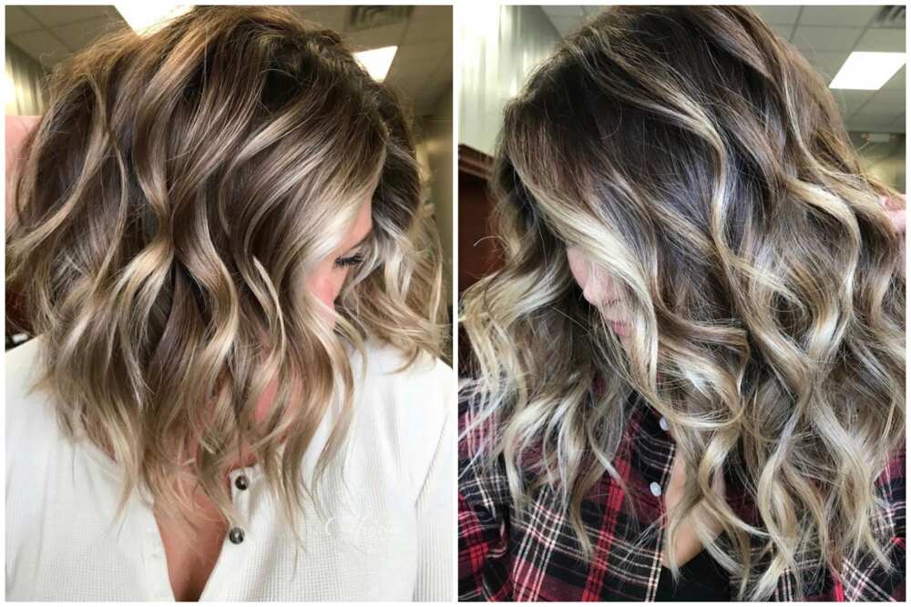 How to Create Dark Brown Hair with Highlights, highlights