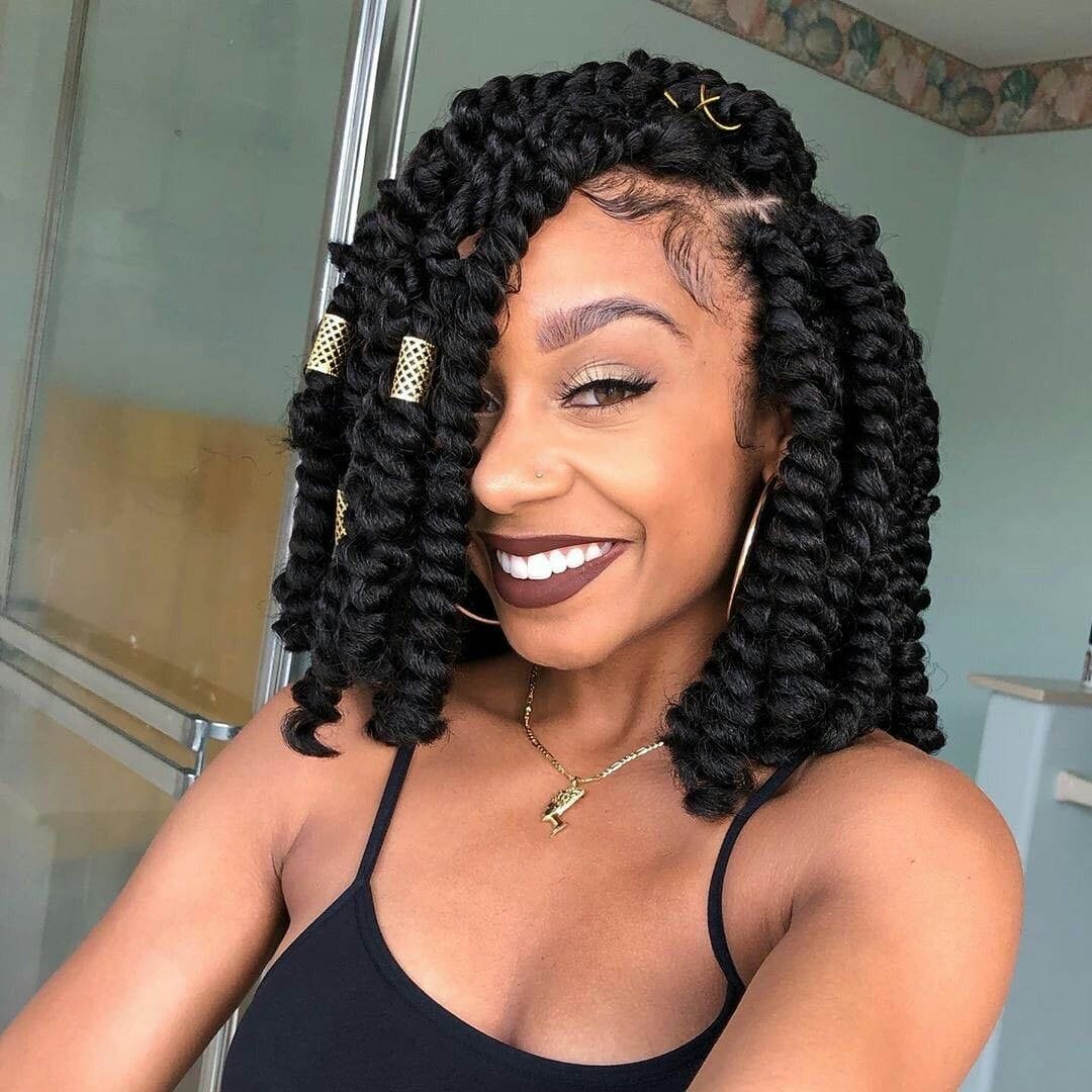 Top 50 Best Crochet Hairstyles For Black Women - Long Natural Looking Ideas