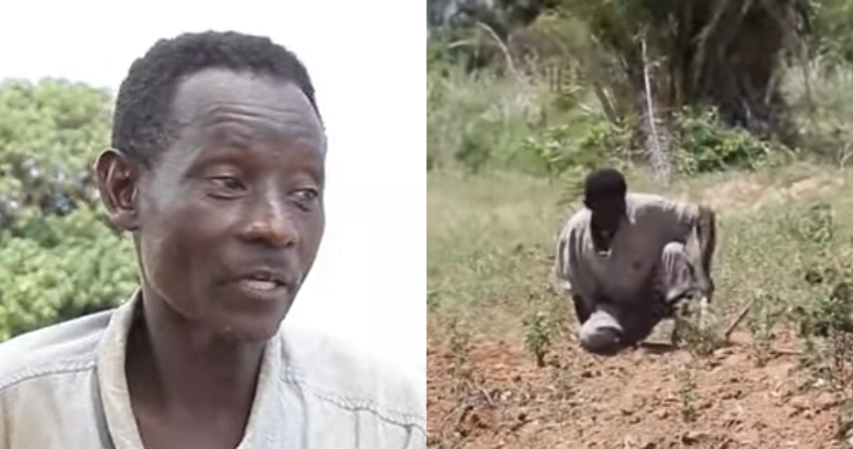 Meet 45-year-old Disabled Ghanaian Farmer with 30 Years Experience in Farming