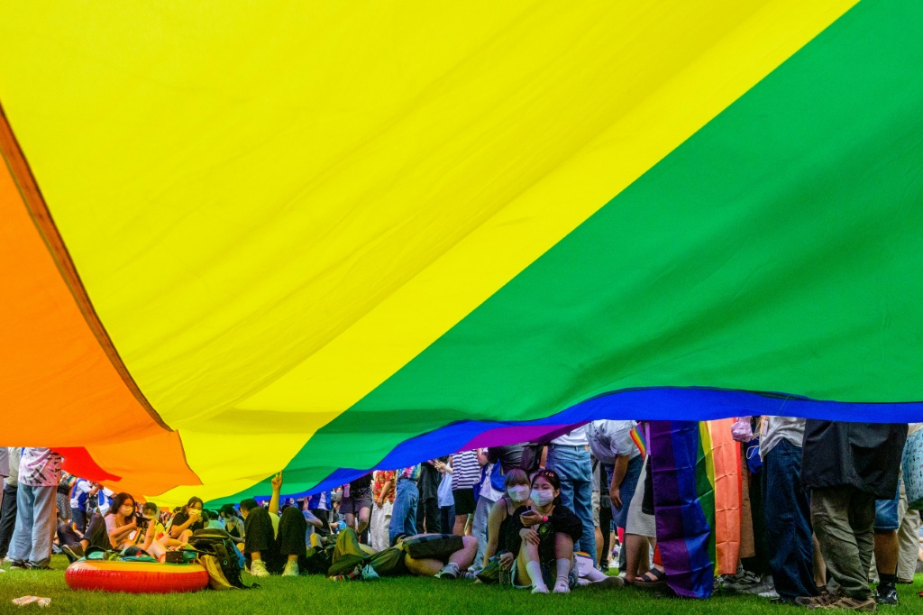 Thousands celebrated Pride in Seoul after the pandemic forced a two-year hiatus