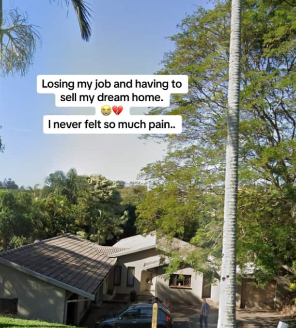 A woman shared on her TikTok account that she had to sell her dream home after losing her job.