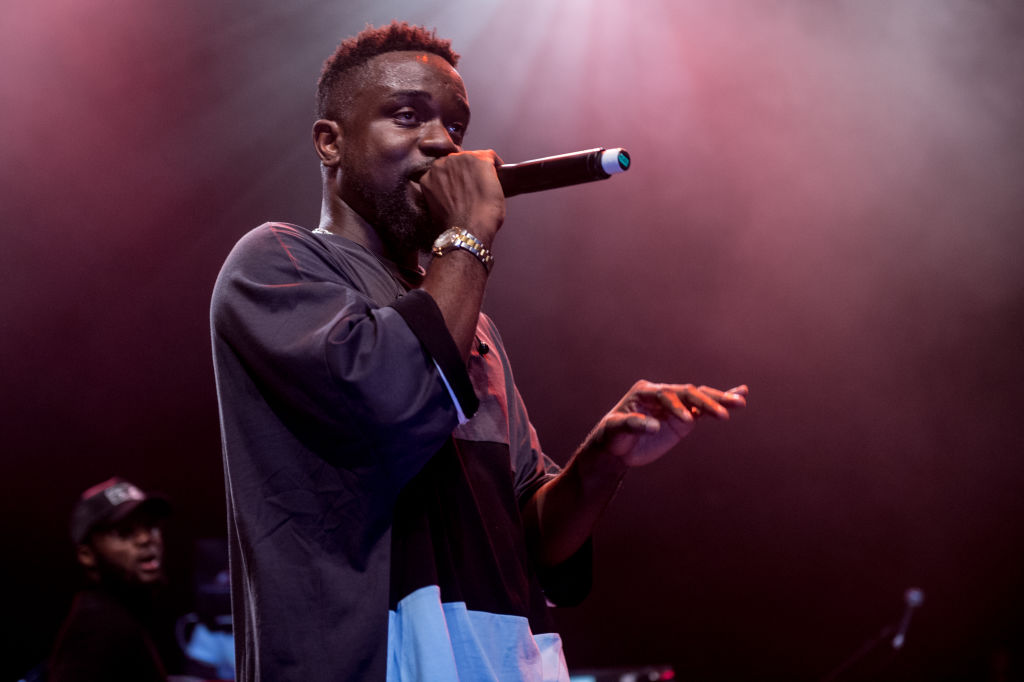 What was Sarkodie's first hit song?