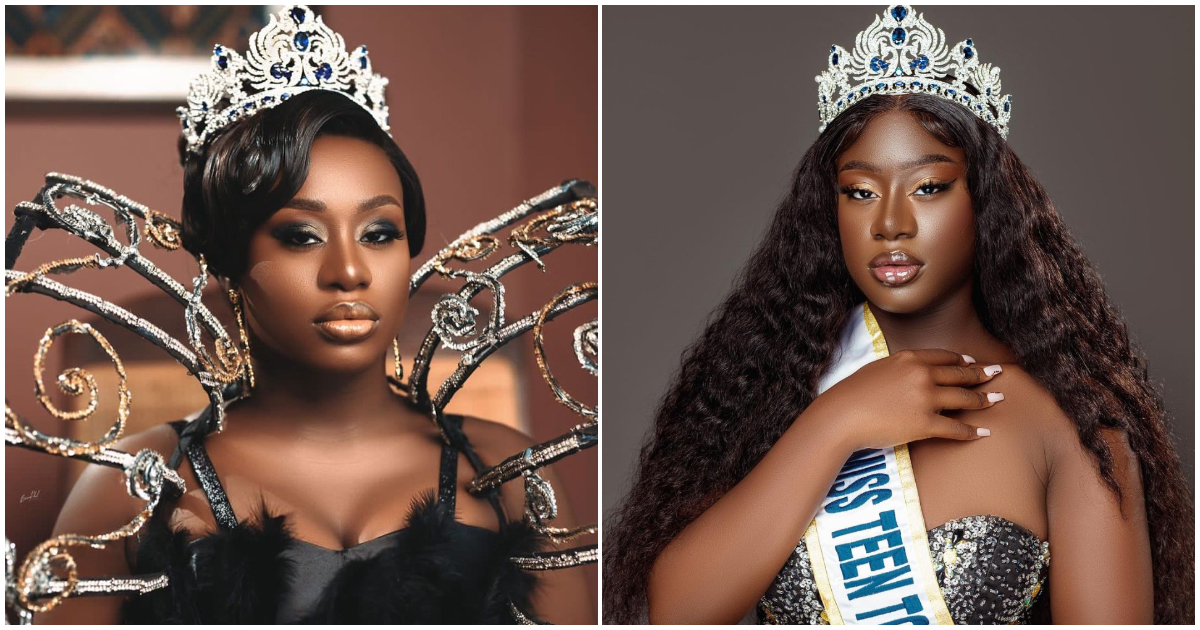 Miss Teen Tourism World 2022 Calista Amoateng ruled the internet with sleek bespoke gowns and flawless makeup