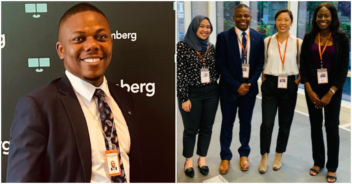 Ghanaian lands internship job at Bloomberg in US.