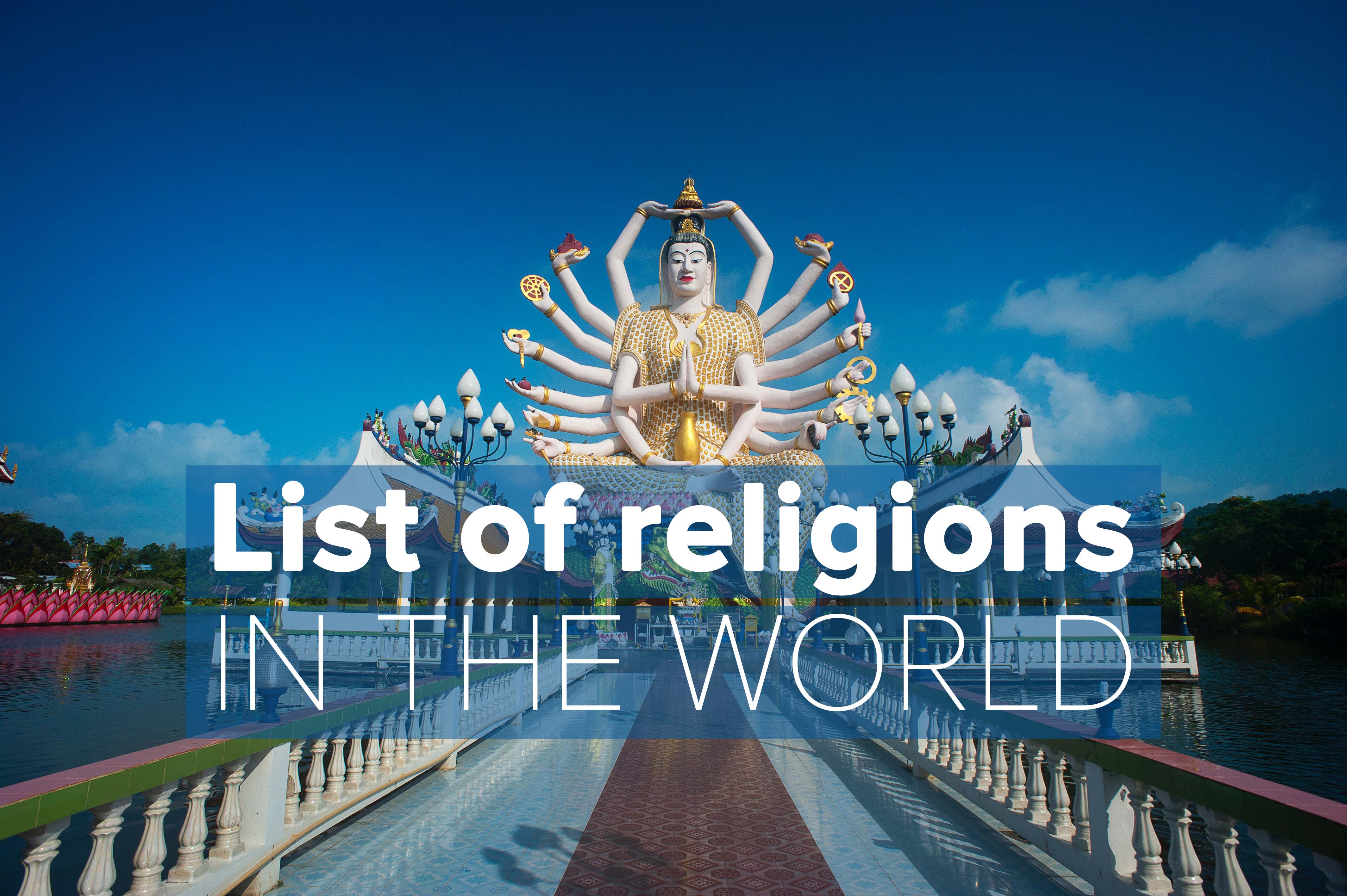 religions in the world, number of religions in the world, nicest religions in the worl