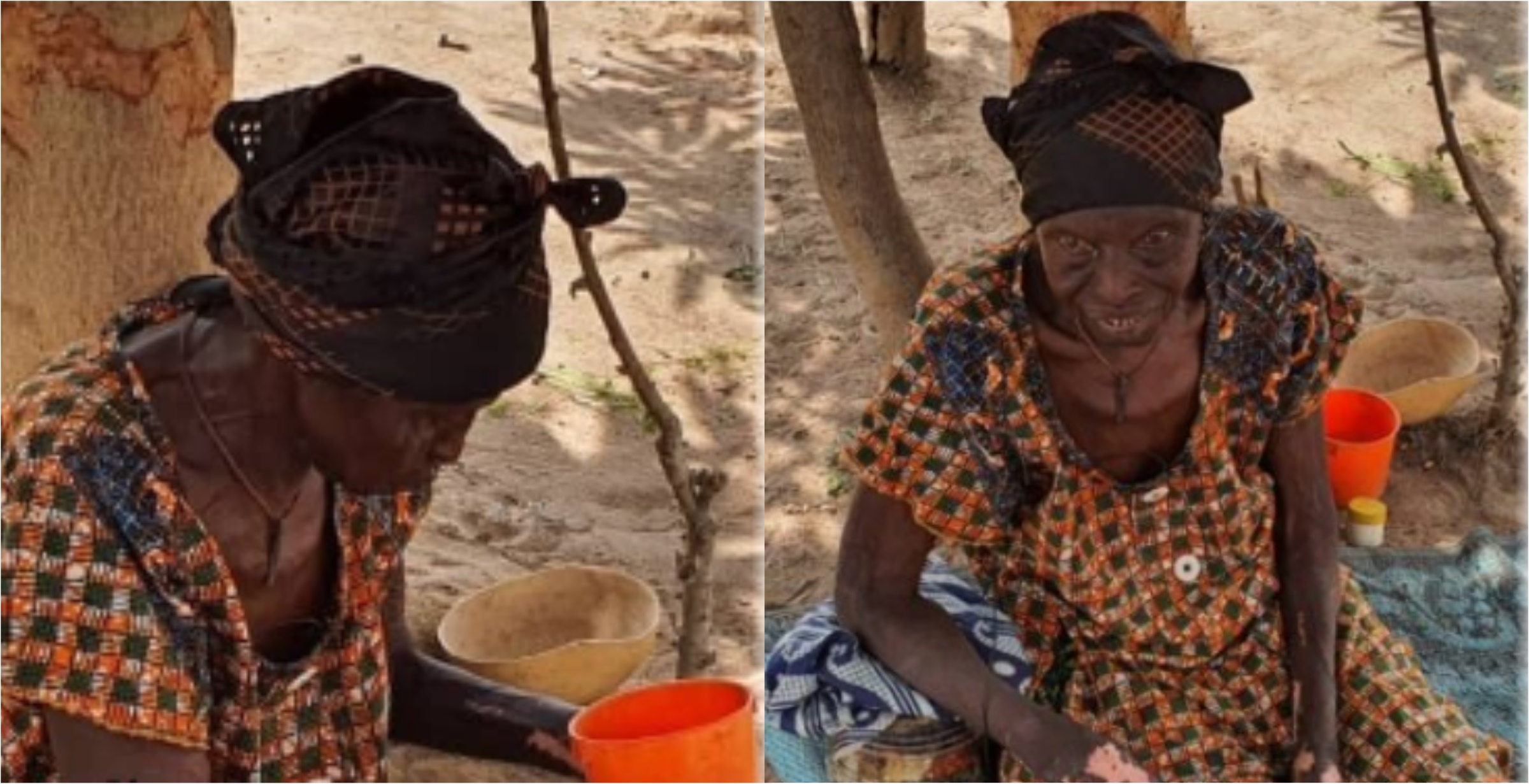 Dari Poga: Bawumia supports abandoned 80-year-old leper with two-bedroom house
