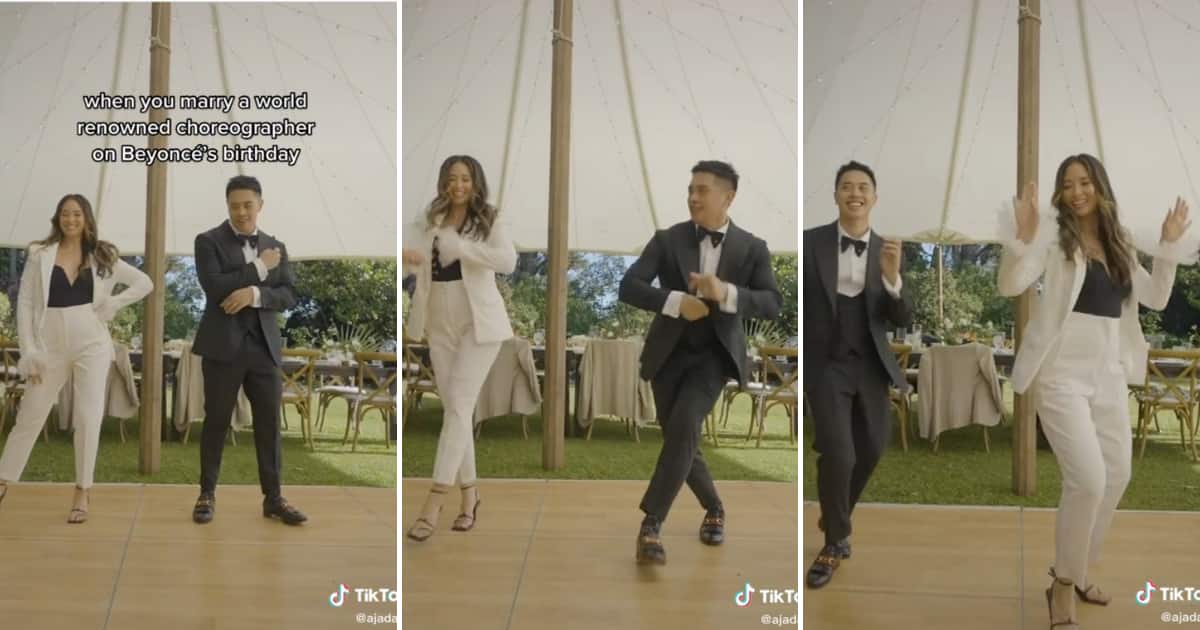 A couple danced up a storm to a hit Beyoncé song at their wedding.