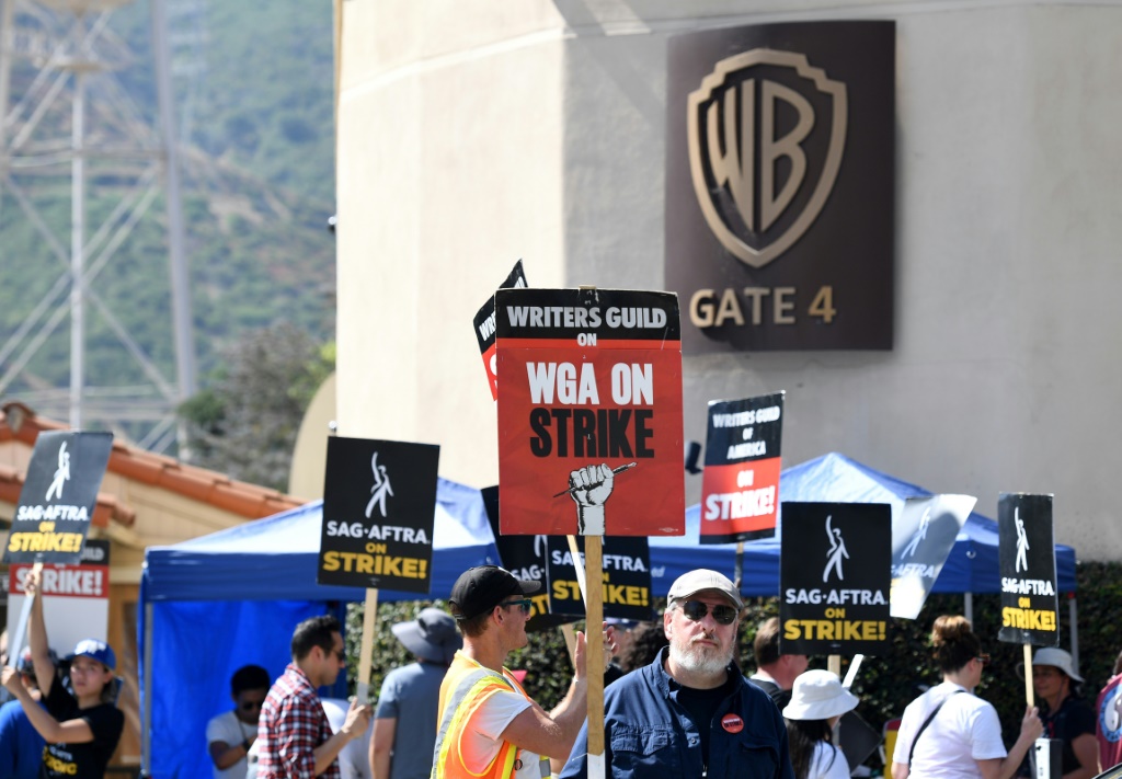 While the Writers Guild of America has signed a new contract, the Screen Actors Guild (SAG-AFTRA) is still on strike over pay and other conditions