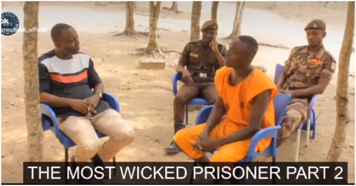Ghanaian prisoner shares how he tried to kill his mom.