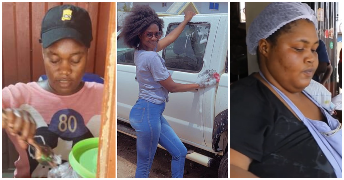 Meet 3 Ghanaian university graduates who ditched their degrees to start street jobs