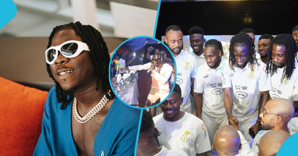 Stonebwoy thrills audience with electric performance at the Black Stars farewell dinner