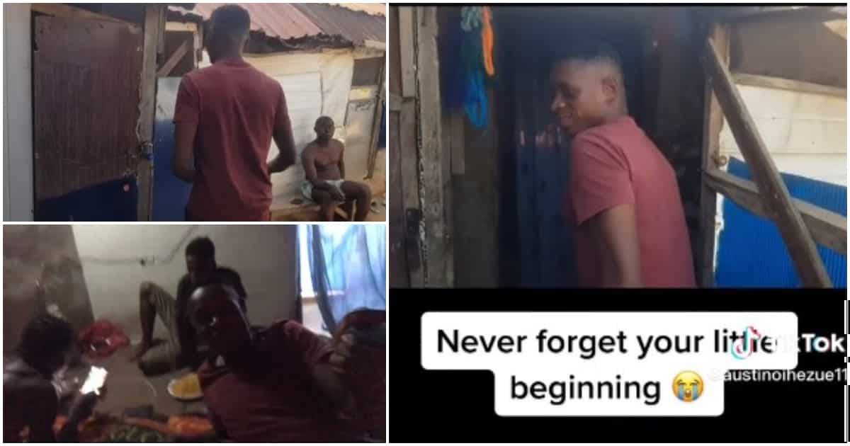 Man returns to ghetto in video after making it, plays with friends who helped him in the past