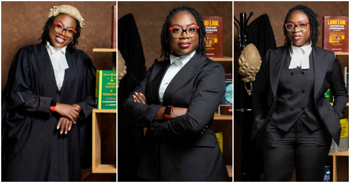 Gorgeous GH lady called to the Ghana Bar drops amazing photos; people excited for her