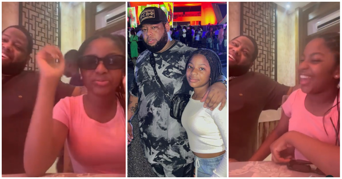 D-Black Adopts GenZ Lingo In Adorable Video With Daughter Alexis;  People admire their connection