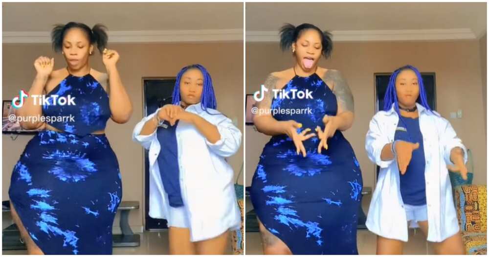 Thick Tall Plus-size Ghanaian Model Matilda Quaye Displays Fire Dance Moves  In Video 