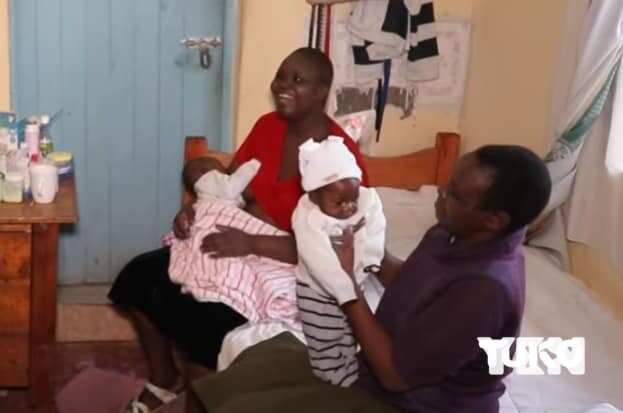 Githurai man who got triplets after 21 years says dad asked him to marry another woman
