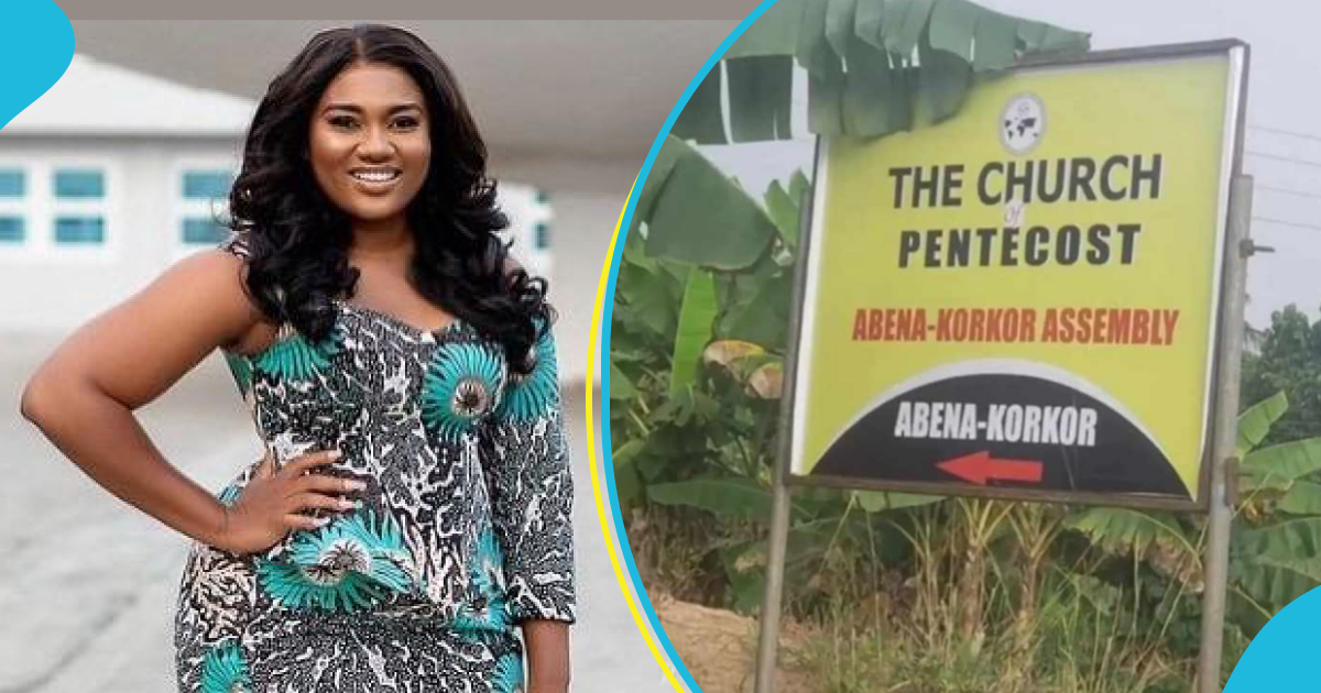Reactions as Abena Korkor's name is used as Church of Pentecost branch: "Sinners' chapel"