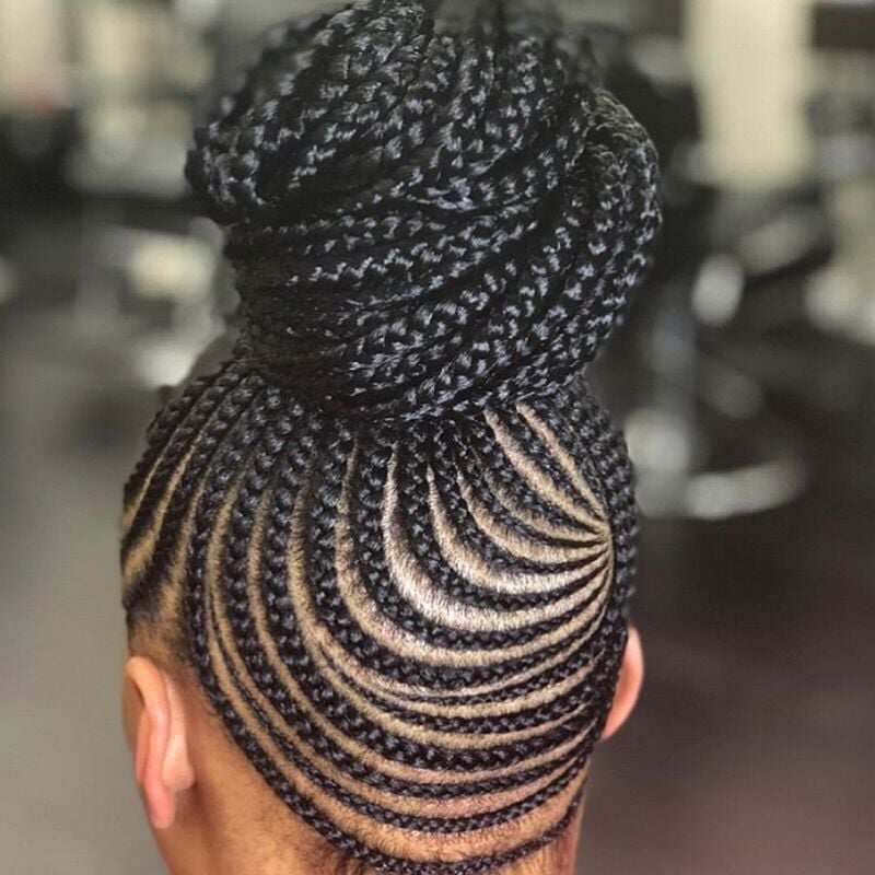 Ghana weaving shuku hairstyles