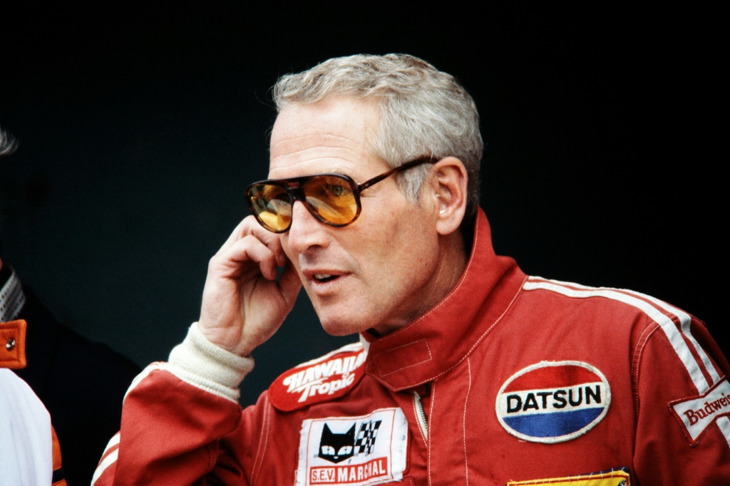 The actor Paul Newman, who became a storied race car driver, is seen here on June 9, 1979 during the '24 hours of Le Mans' endurance race in France