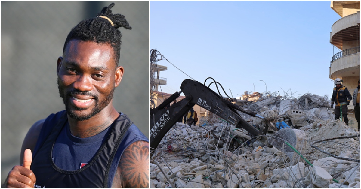 Christian Atsu is believed to be trapped under rubble since Monday, February 6, 2023.