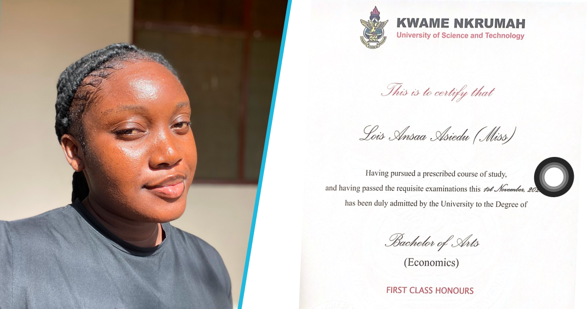 First-class KNUST graduate takes to social media to beg for a job, offers overflow