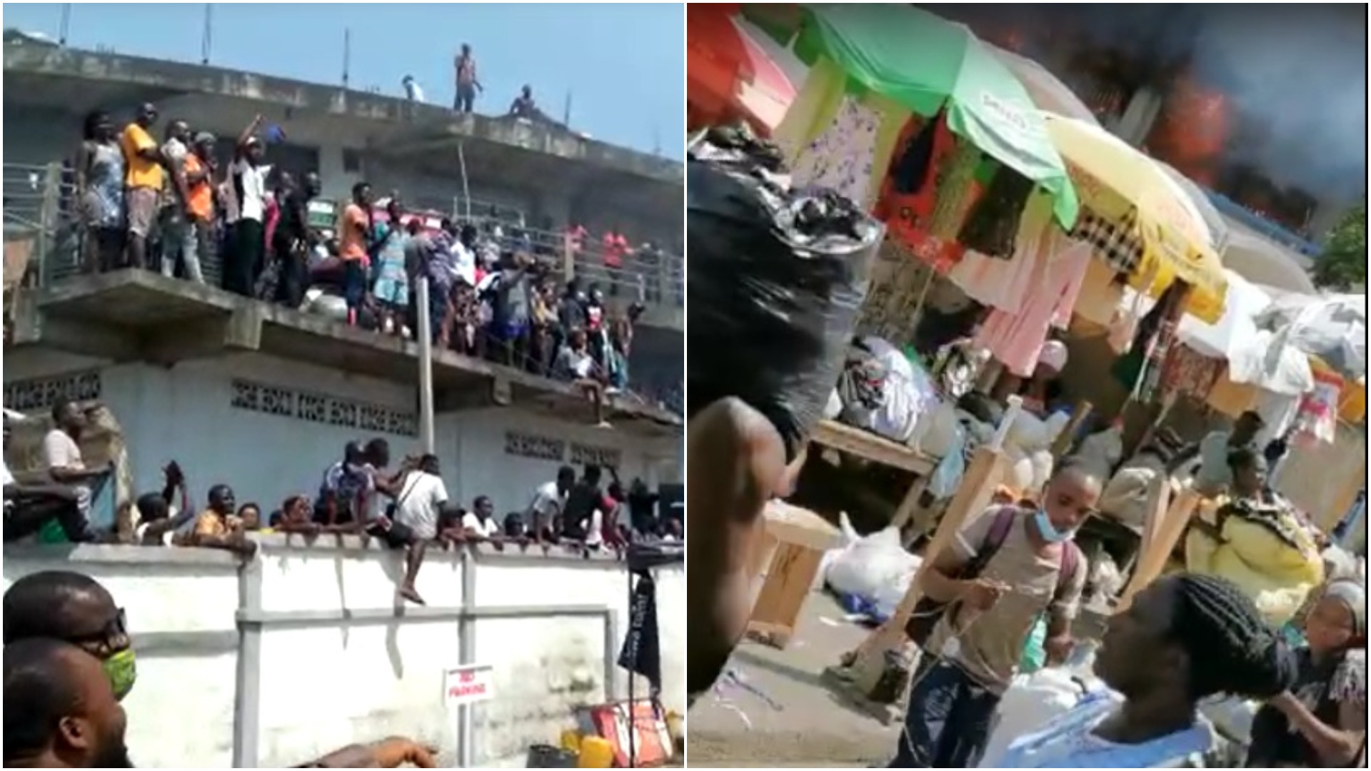 "Ghana paa ni?" Kantamanto traders salvage their goods as fire ravages GCB Building