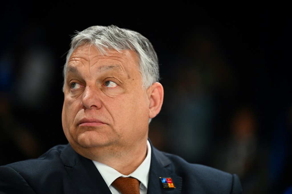 While Meloni has so far supported EU sanctions on Russia over Ukraine, Hungary's Viktor Orban is opposed