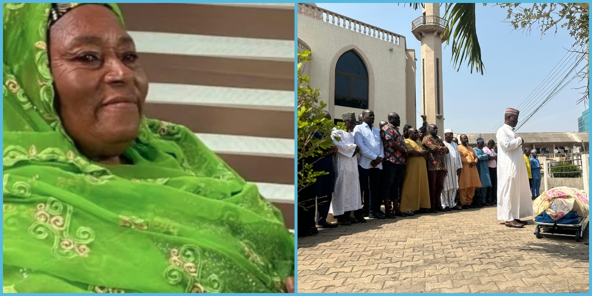 Emotional Farewell: Hundreds Gather at Cantonments Mosque To Bid Goodbye To Auntie Muni
