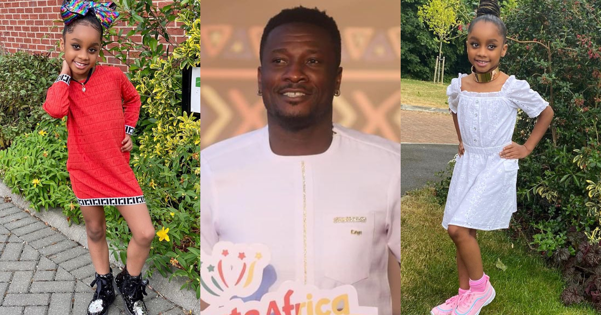 Asamoah Gyan: 7 Photos of Footballer’s Daughter Ohemaa Proving she is Beautiful