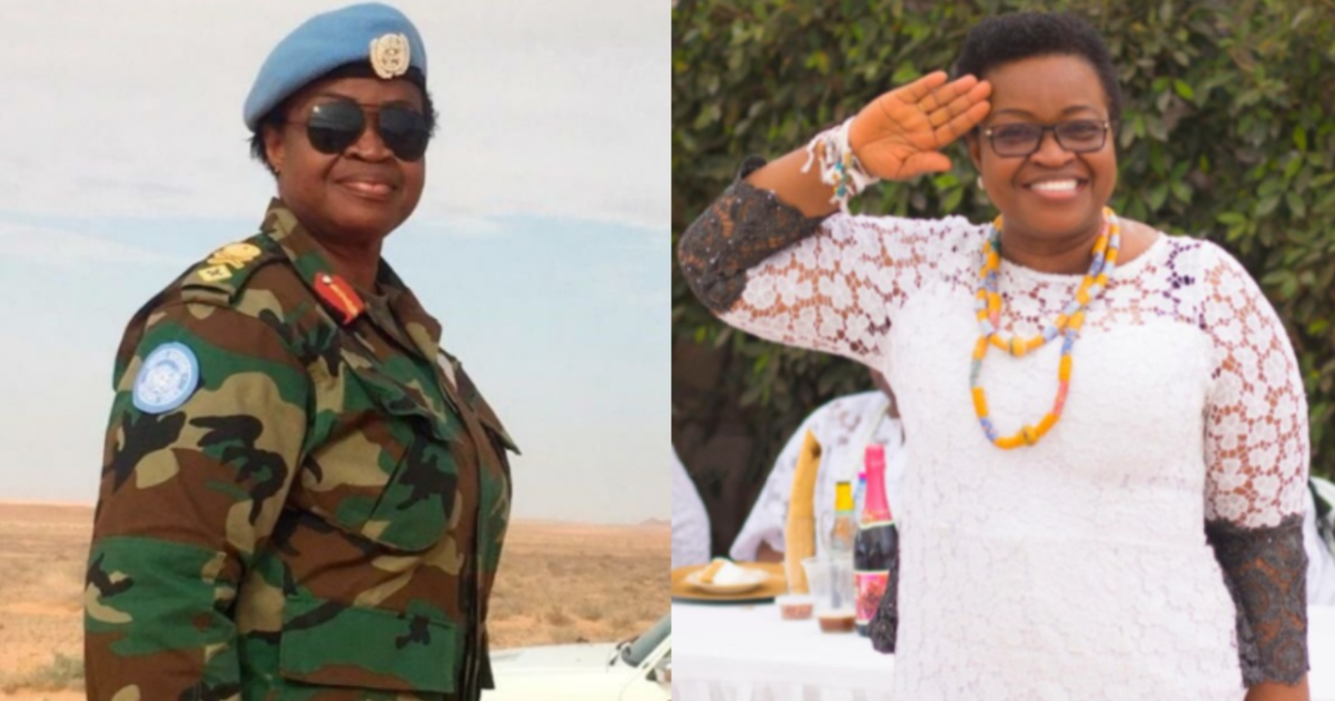 First Ghanaian female Brigadier-General Constance Edjeani-Afenu laid to rest