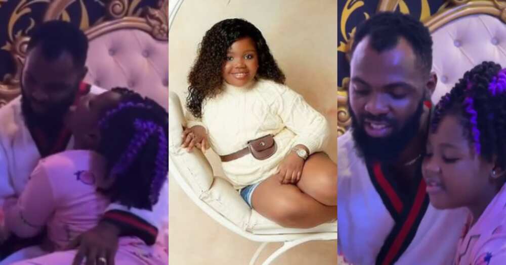 Rev Obofour flaunts luxurious bedroom of his daughter as she marks her 7th birthday