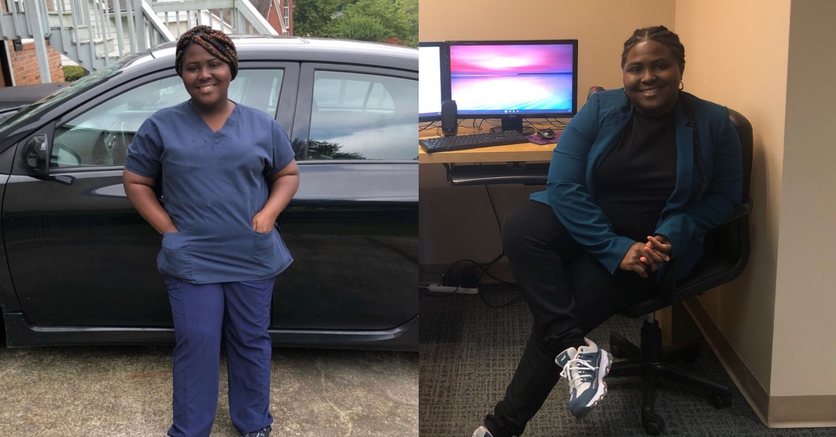 Benedicta Tetteh: Ghanaian lady working as cleaner in US rises to become HR Assistant