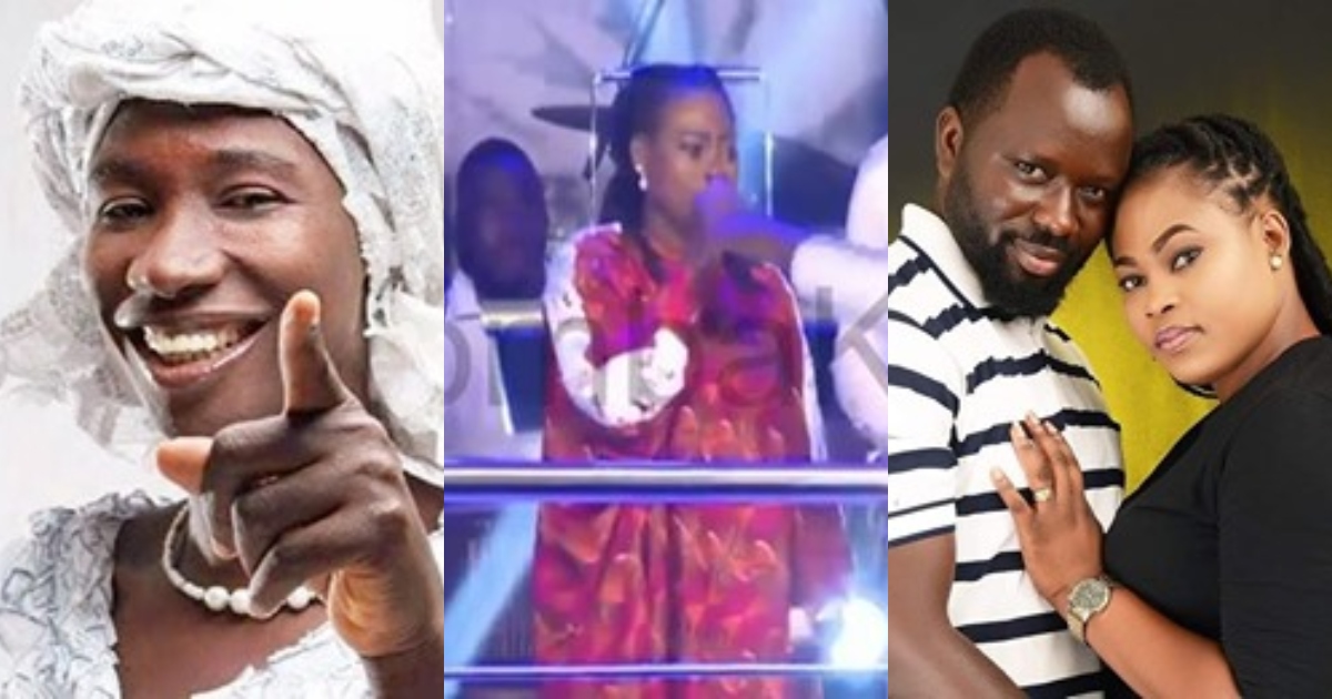 Cecilia Marfo snatches mike from Joyce Blessing like ballot papers in video; Ghanaians can't keep calm