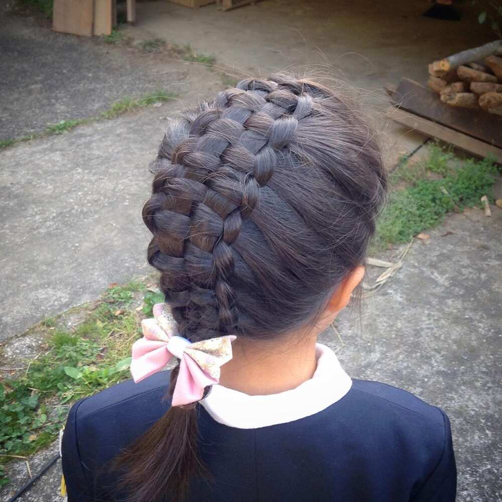 kids' braid hairstyles