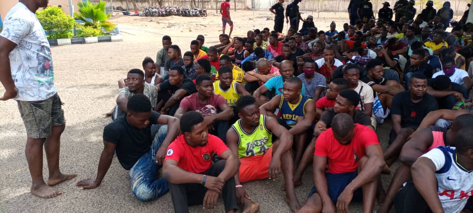 Police arrest 480 Illegal immigrants from Nigeria, Burkina Faso