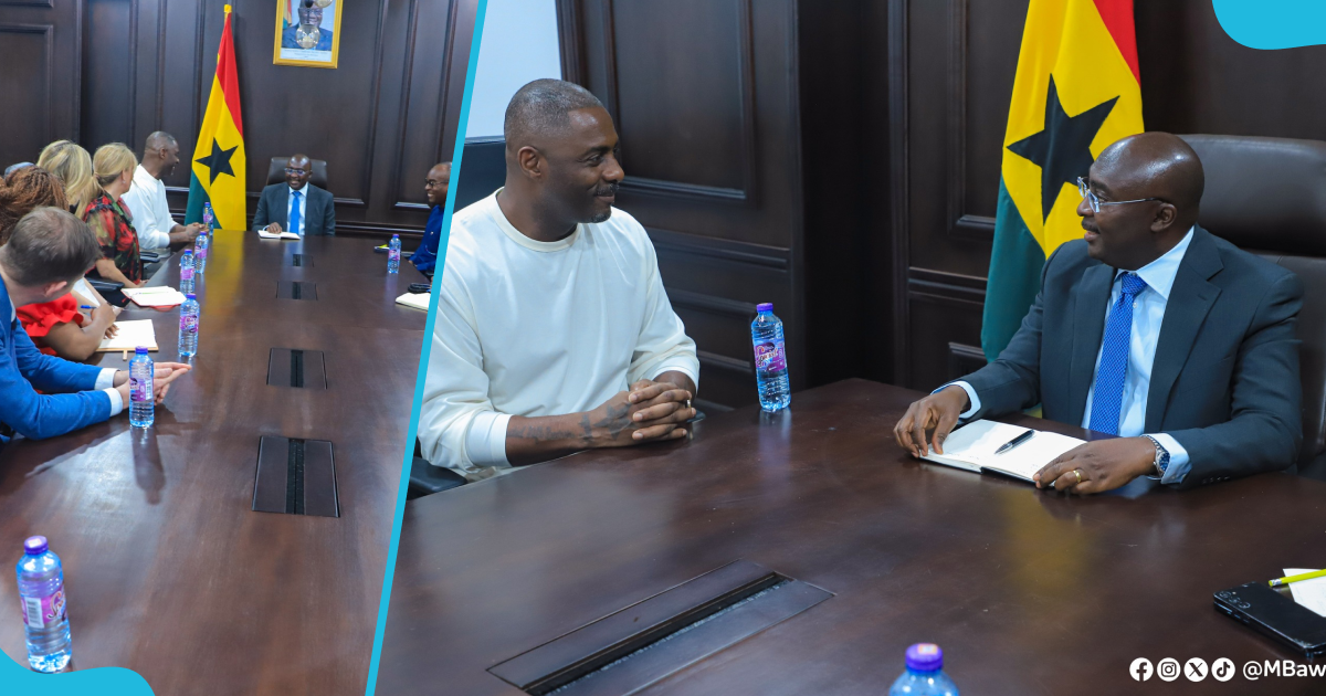 Bawumia and Idris Elba meet to discuss creative economy: “Our focus was on the financial inclusion”