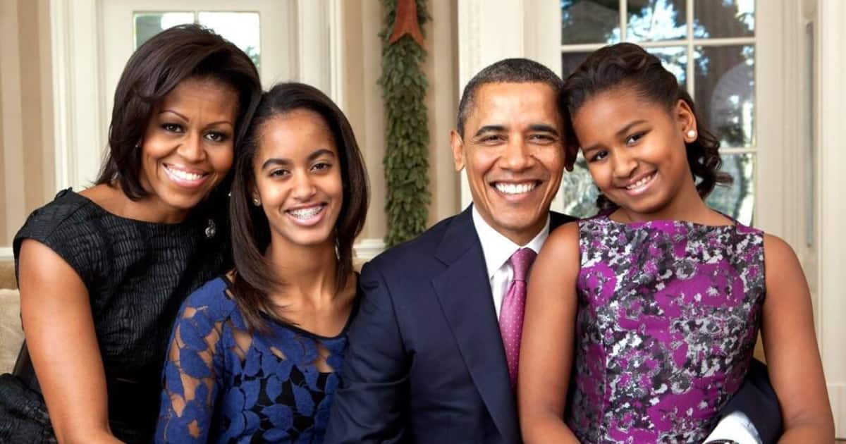 44th USA president Barack Obama and his family. Photo: Michelle Obama.
