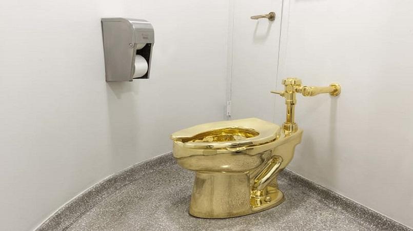 Plush gold toilet stolen in Blenheim Palace burglary
