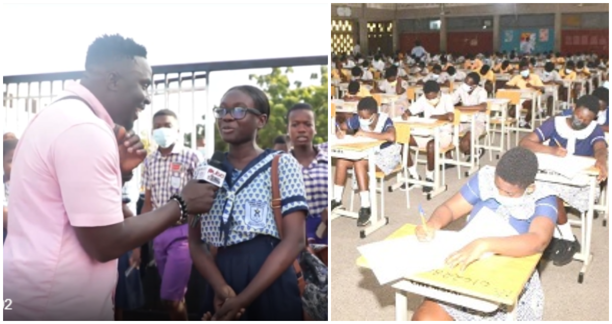 Bold Ghanaian girl reveals she woud make 9 ones in BECE
