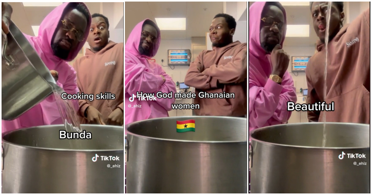 Sarkodie and Ehiz in a funny video
