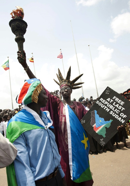 Celebrations in Juba as South Sudan joins the rollcall of nations