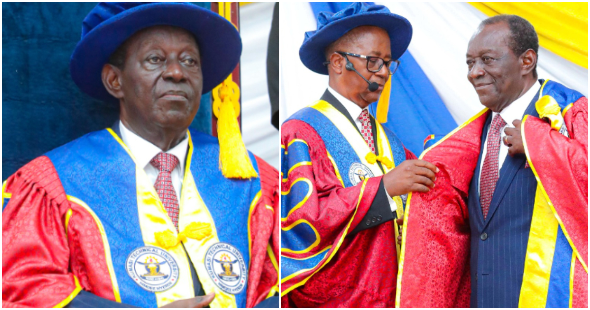 Dr Kwame Addo-Kufuor is first chancellor of Kumasi Technical University.