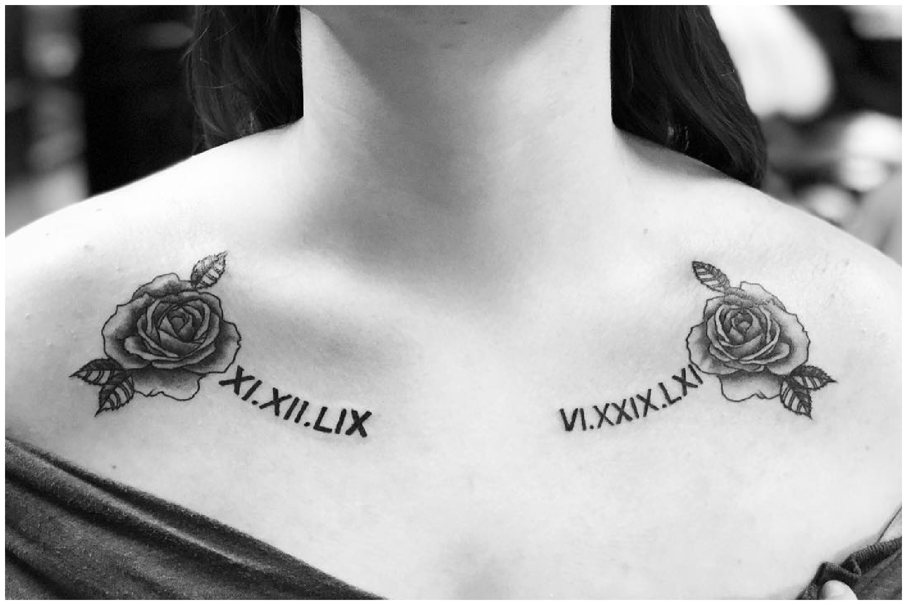Tattoo uploaded by James Lightyear  Neo traditional roses added as a  border around existing roman numerals  Tattoodo