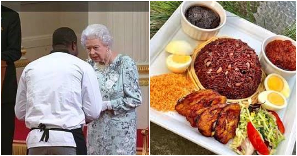 Queen Elizabeth tasted ‘waakye’ before her death thanks to this Ghanaian chef