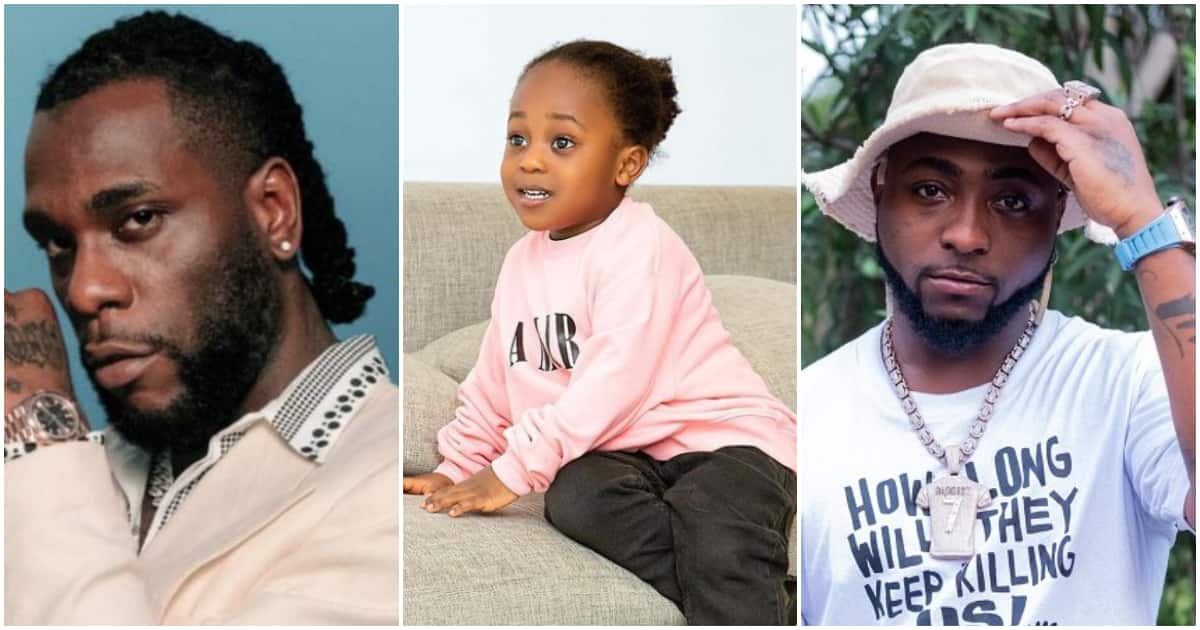 "That is love": Netizens react as Burna Boy mourns amid report of Davido’s son Ifeanyi’s death