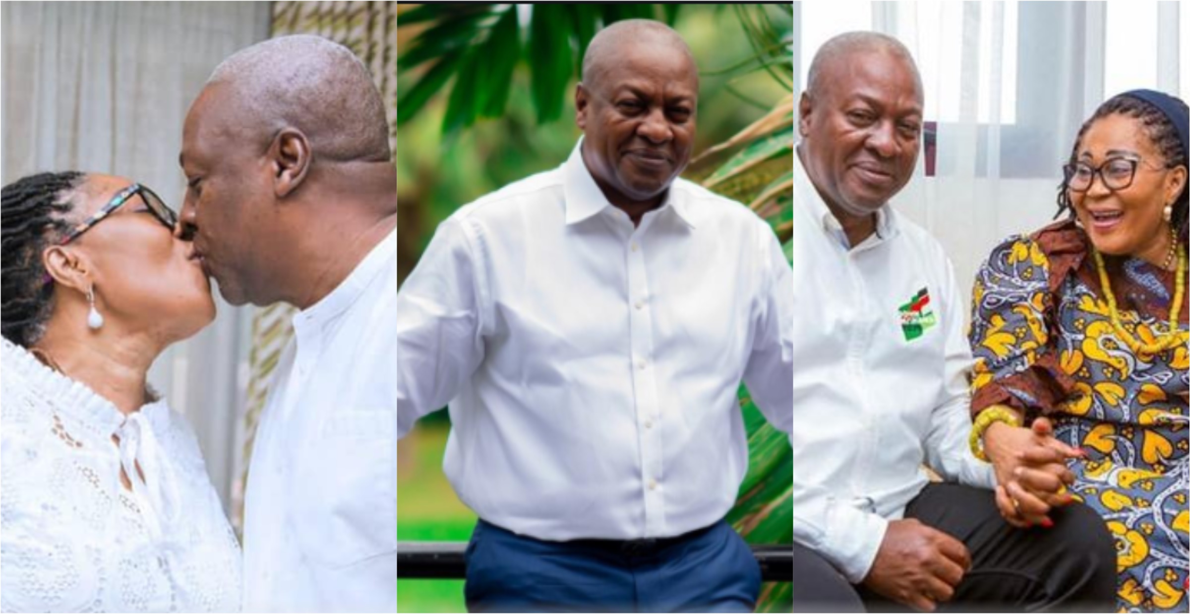 PHOTOS: Lordina pens emotional love letter to her soul mate as Mahama turns 62