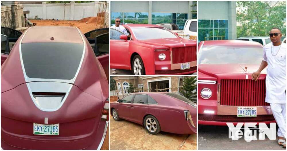 Nonso Offor, Oraifite, Ekwusigo, Anambra, man who converted his Venza to a Rolls Royce Sweptail