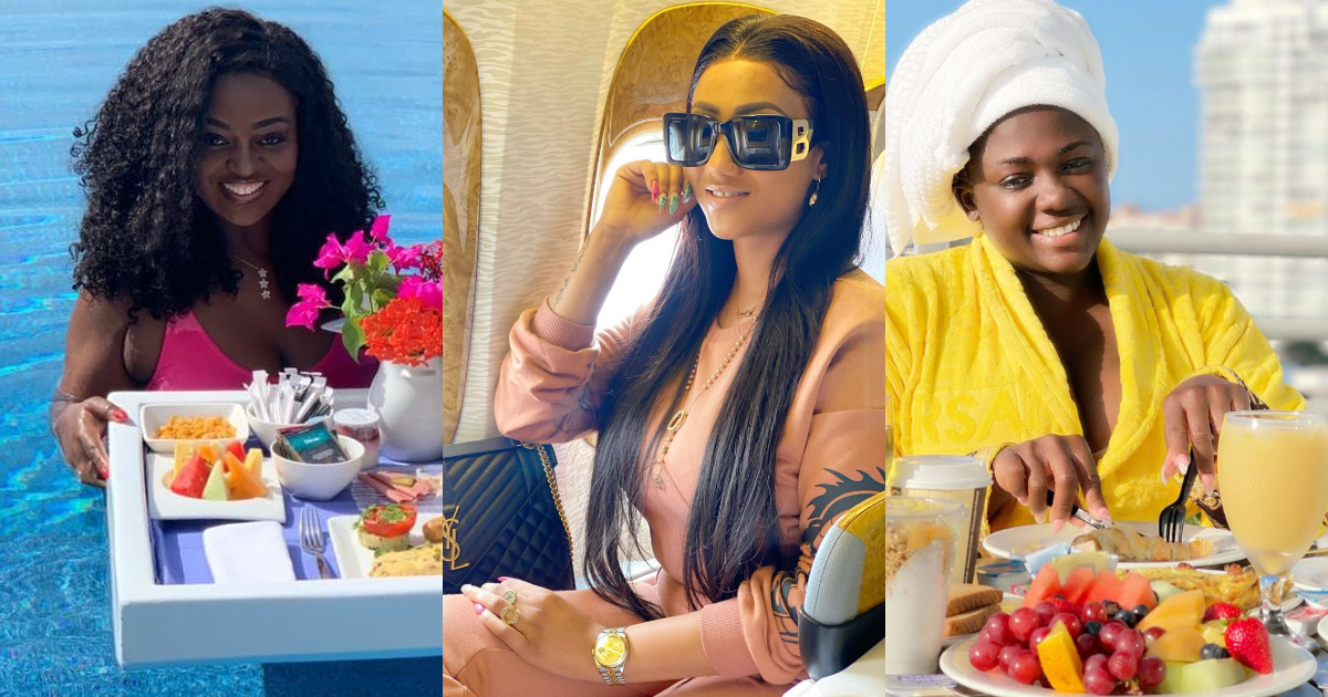 7 Ghanaian female celebrities who make vacations look cheap