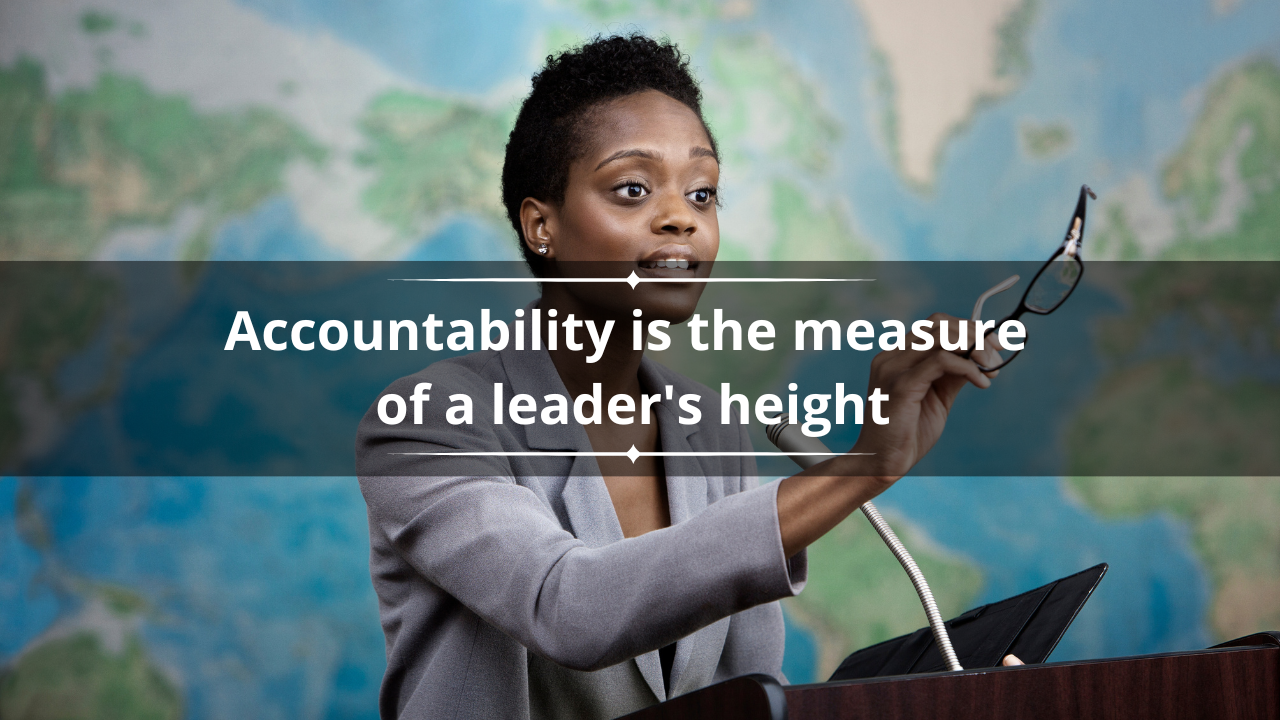 Leadership accountability quotes